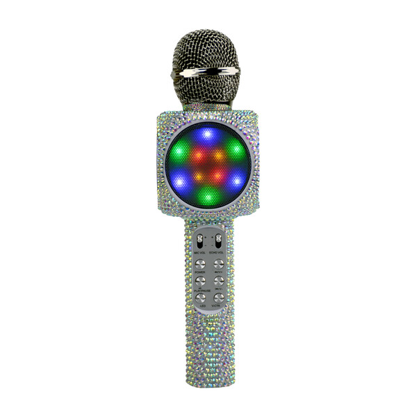 Sing-along Bling Bluetooth Karaoke Microphone, Iridescent - Play Kids ...
