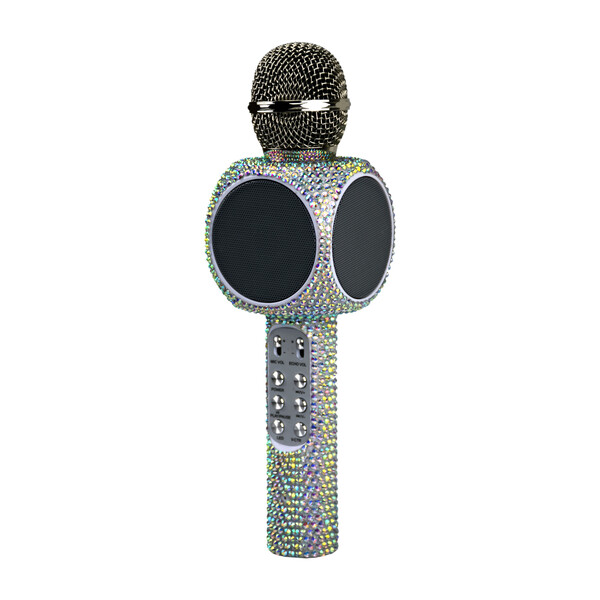 Sing-along Bling Bluetooth Karaoke Microphone, Iridescent - Play Kids ...