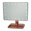 LED Vanity Mirror with Bluetooth Speakers, Rose Gold - Mirrors - 2