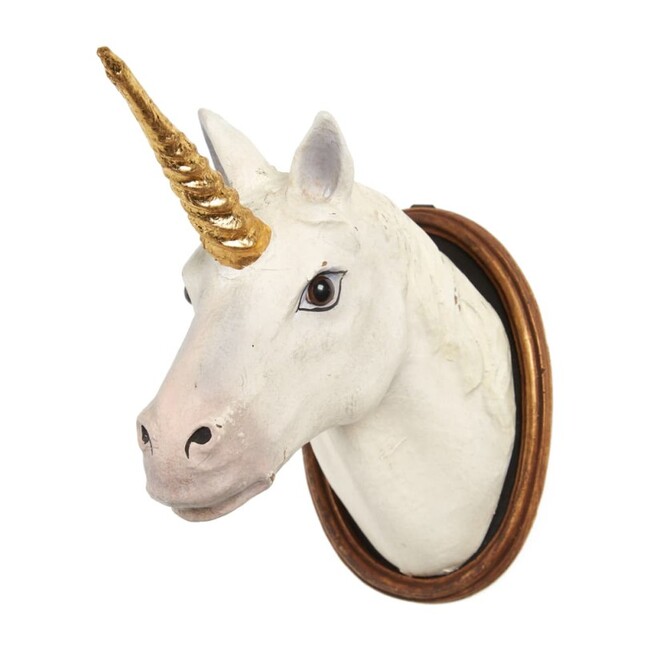 Unicorn Mount, White - Animal Heads - 1
