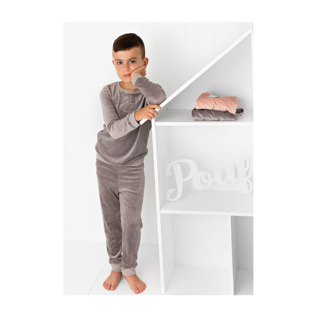 Velour Set, Grey