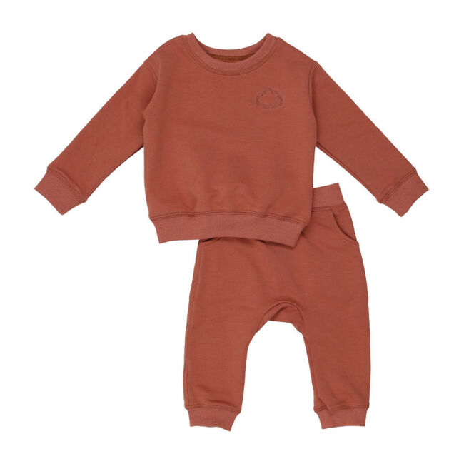 Mini cloud Sweatsuit, Clay