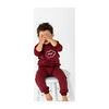 Graffiti Sweatsuit, Maroon - Loungewear - 2