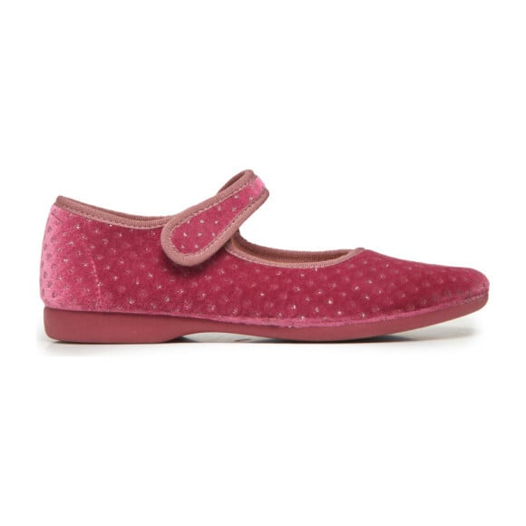 *Exclusive* Velvet Mary Janes, Rose Twinkle - Mary Janes - 1