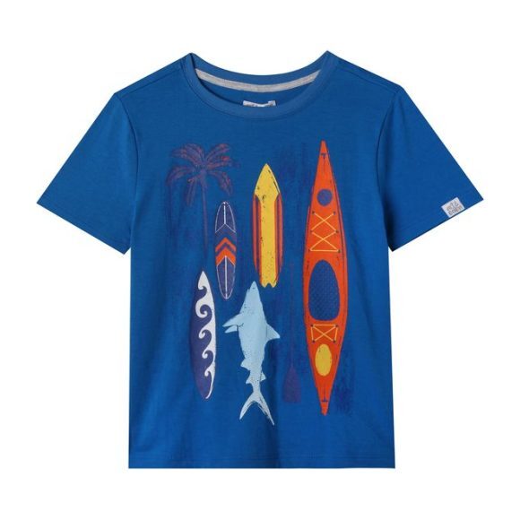 Nathan T-Shirt, French Blue - Shirts - 1