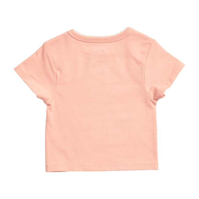 Organic Baby Tee, Mellow Rose