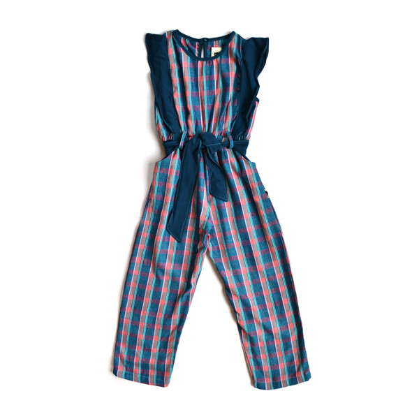 Leona Jumpsuit, Azul Turquesa