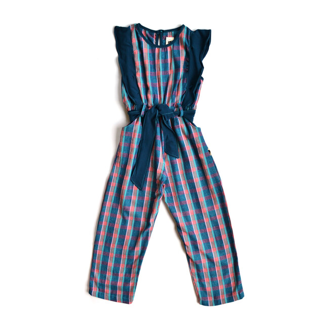 Leona Jumpsuit, Azul Turquesa