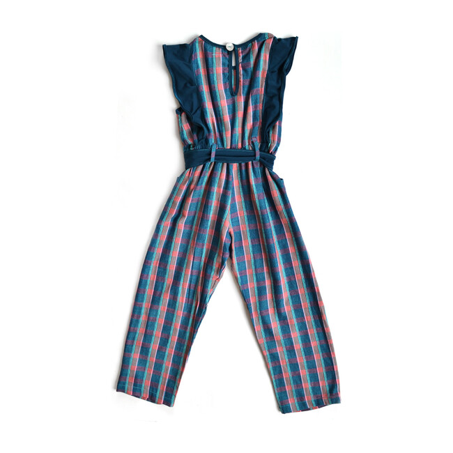 Leona Jumpsuit, Azul Turquesa