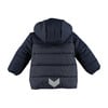 Boys Hooded Parka, Dark Blue