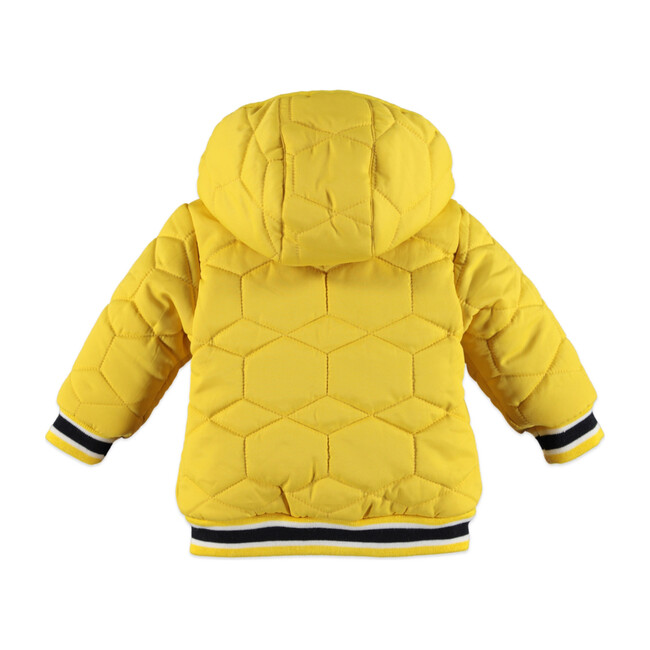 Boys Hooded Parka, Mustard