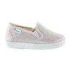 Glitter Slip-On, Silver - Slip Ons - 1 - thumbnail