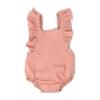 Sadie Linen Romper, Peony - Rompers - 1 - thumbnail