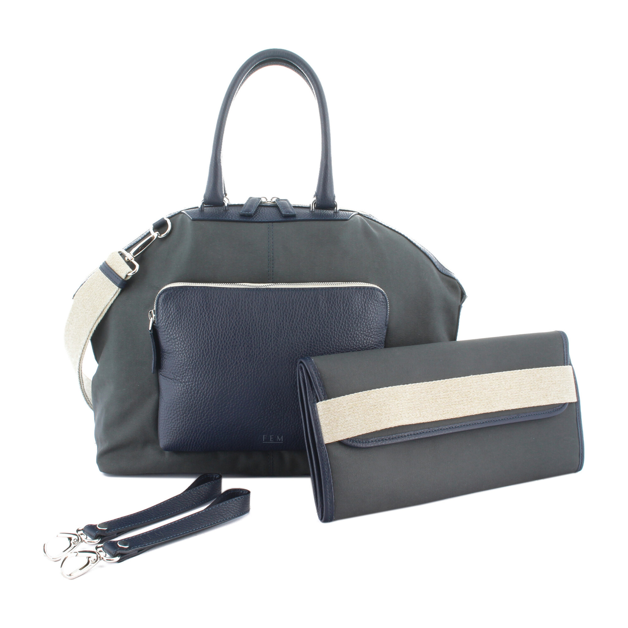 Tote Diaper Bag, Midnight