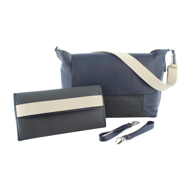 Flap Diaper Bag, Midnight