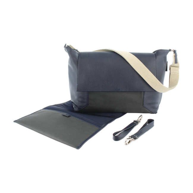 Flap Diaper Bag, Midnight