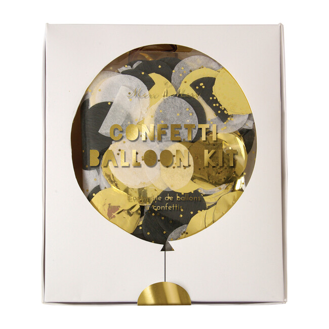Metallic Confetti Balloon Kit