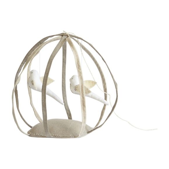 Bird Cage, Natural - Animal Heads - 1
