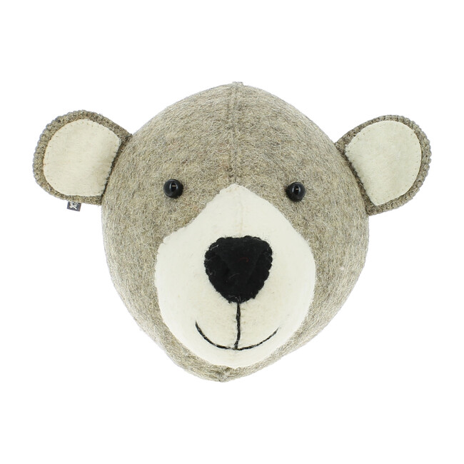 Grey Mummy Bear Head