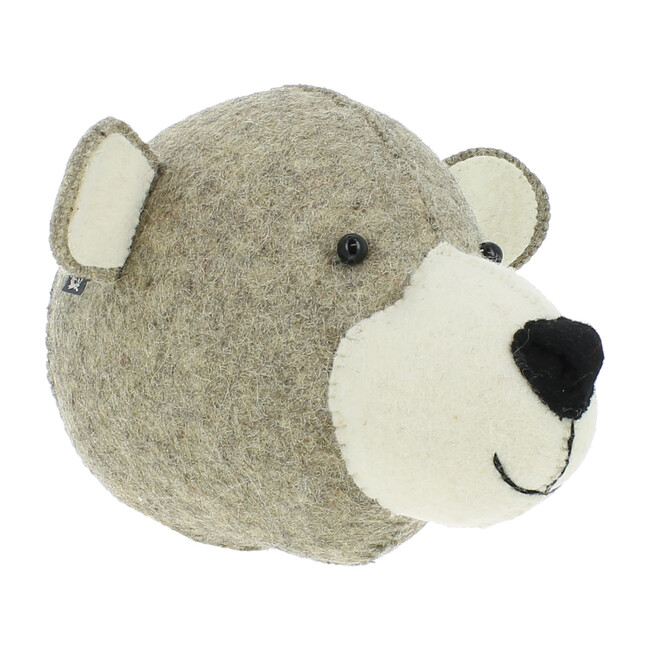Grey Mummy Bear Head