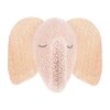 Pink Sleepy Elephant - Animal Heads - 2
