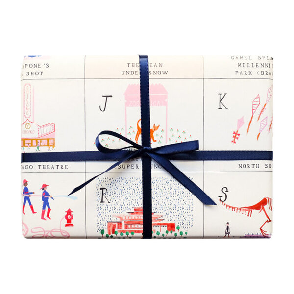 Chicago ABC Gift Wrap Set