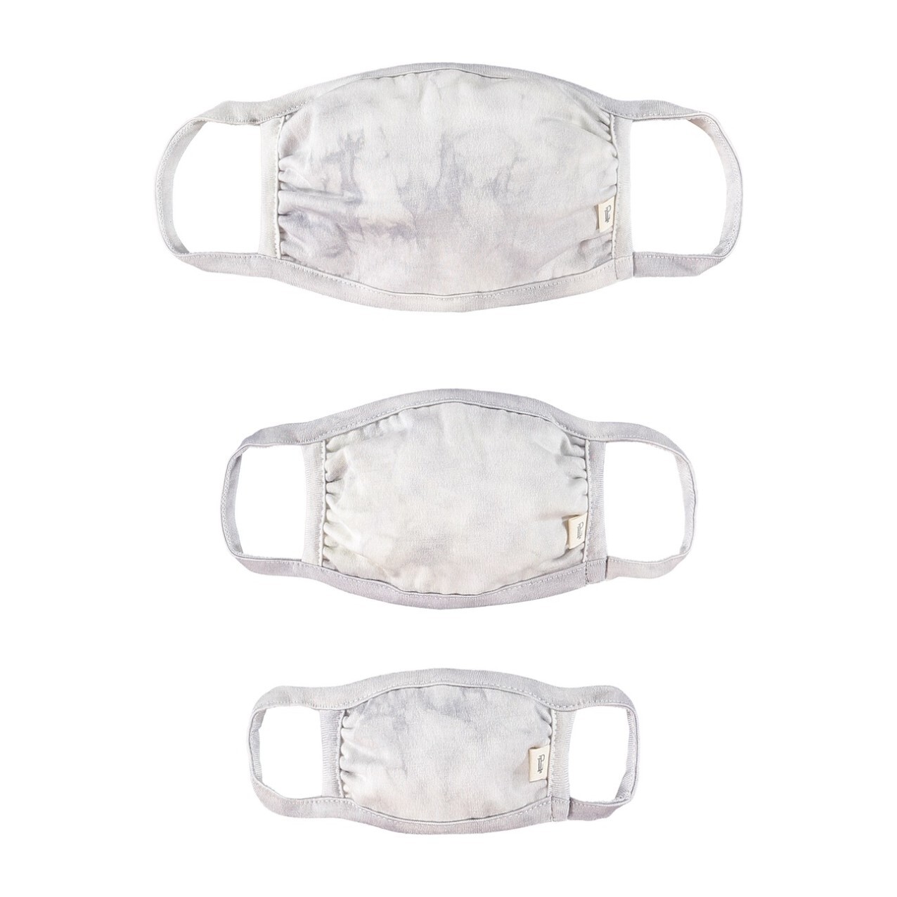 Adult Child & Mini Mask Set, Crystal Tie Dye