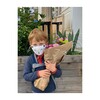 Singular Embroidered Bear Reusable Toddler & Kid Face Mask - Face Masks - 9