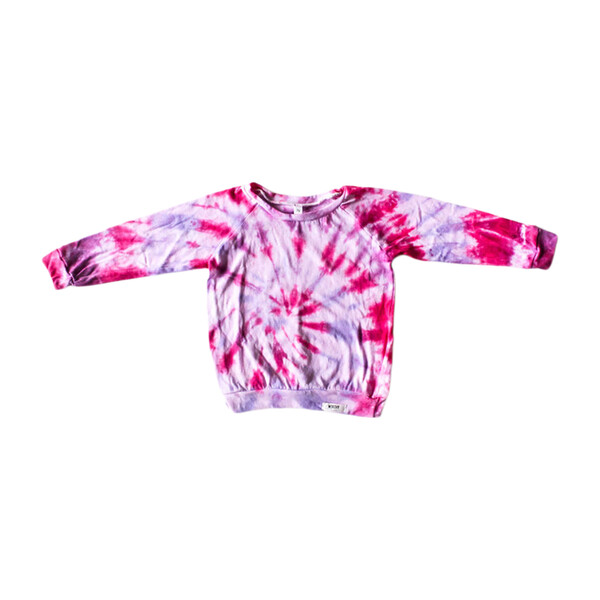 Raglan, Pink & Purple Tie Dye