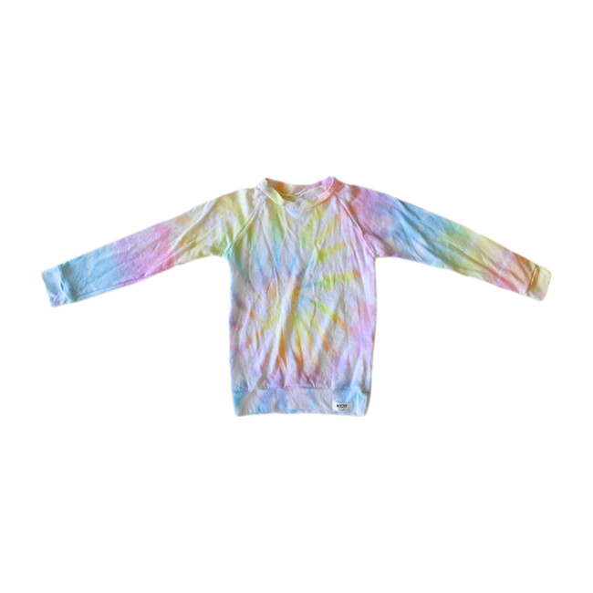 Tie Dye Raglan Shirt, Pastel - Tees - 1