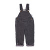 Corduroy Dungarees, Charcoal - Overalls - 1 - thumbnail