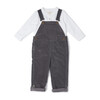 Corduroy Dungarees, Charcoal - Overalls - 2