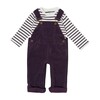 Corduroy Dungarees, Vintage Plum - Overalls - 6