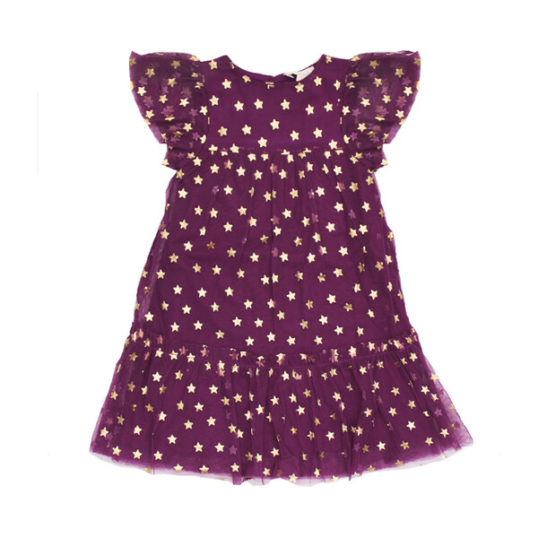 Lilian Dress, Golden Stars