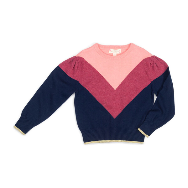 Lilla Sweater, Pink & Black