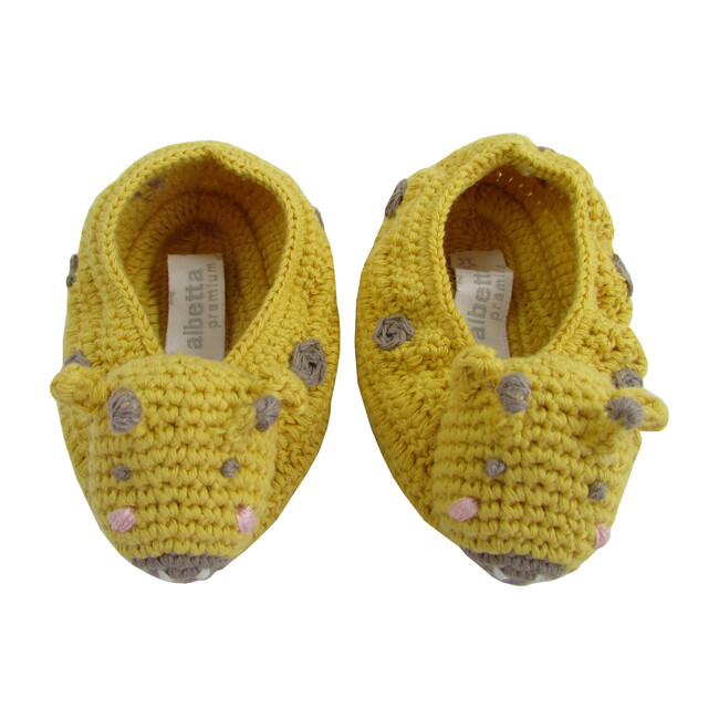 Crochet Giraffe Booties