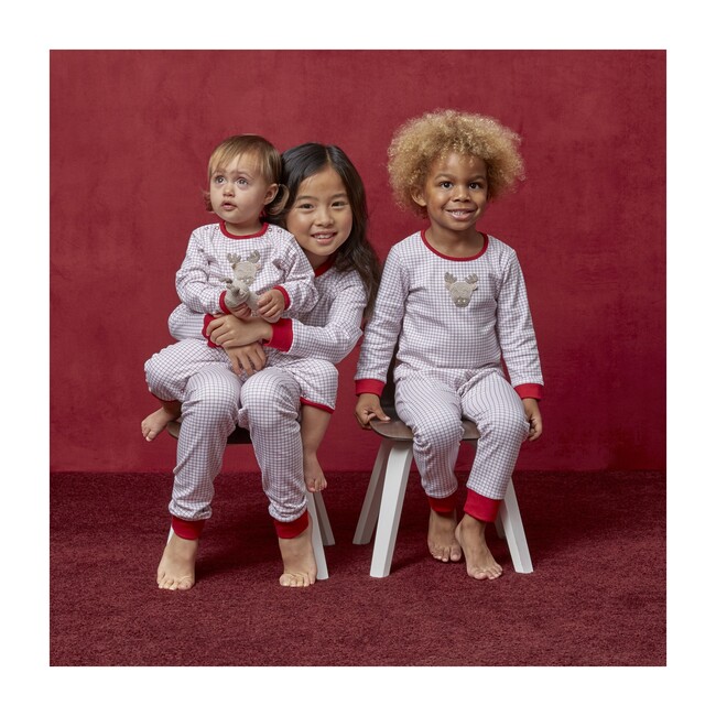 *Exclusive* Winter Grid Two-Piece Pajamas - Pajamas - 2