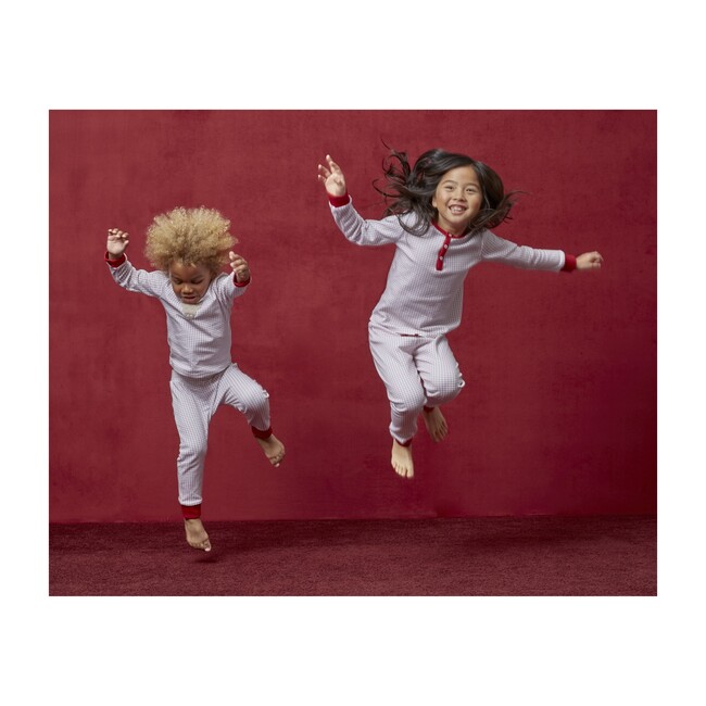 *Exclusive* Winter Grid Two-Piece Pajamas - Pajamas - 3