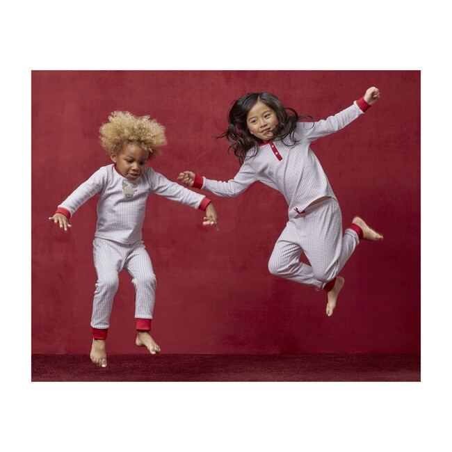 *Exclusive* Winter Grid Two-Piece Pajamas - Pajamas - 4