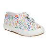 *Exclusive* Canvas Velcro Sneaker, Flowers & Rabbits - Sneakers - 9
