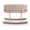 Rockwell Bassinet, Chrome-Walnut Frame - Bassinets - 3