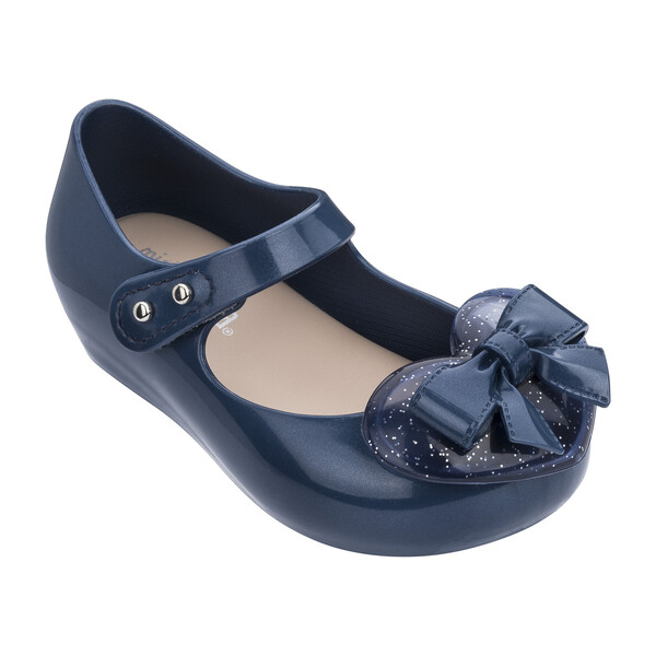 Mini Ultragirl Princess Flat, Blue - Mini Melissa Shoes | Maisonette