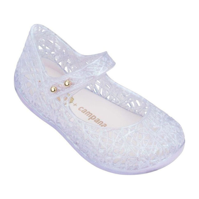 Mini Campana Zig Zag Mary Jane, White - Flats - 1