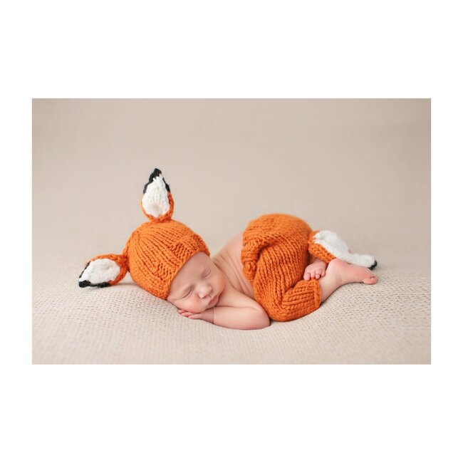 Rusty Fox Newborn Set, Orange
