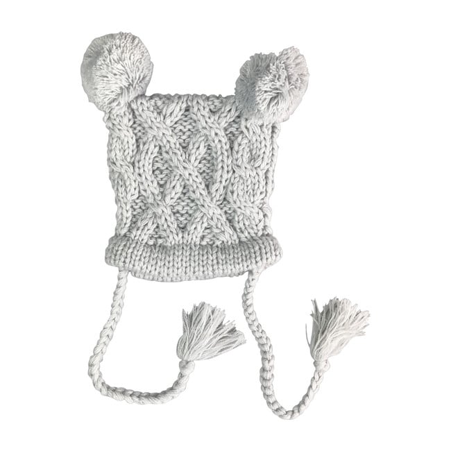 Quinn Cable hat, Gray