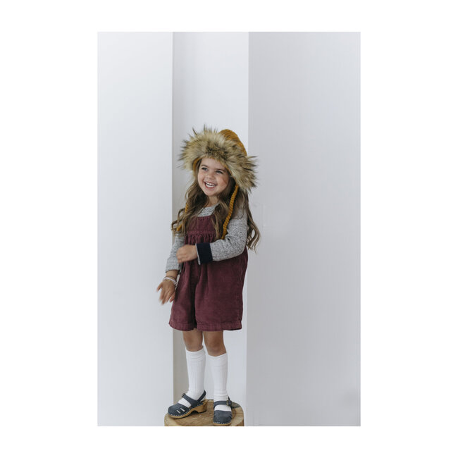 Lennon Lion Bonnet, Mustard