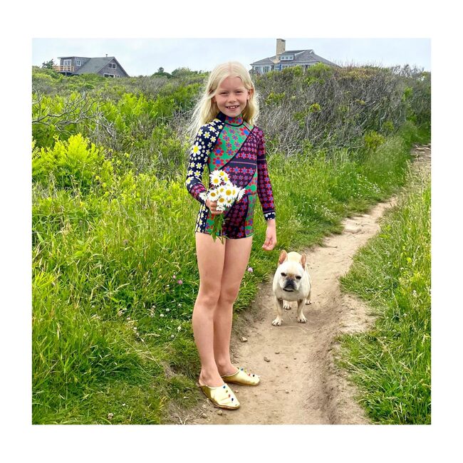 Mia Daisy Patchwork Kid Wetsuit, DSBMT