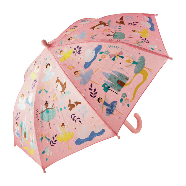 Enchanted Colour Changing Pink Umbrella - Outdoor Games - 1