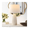 Kayden Ceramic Table Lamp, Cream - Lighting - 2