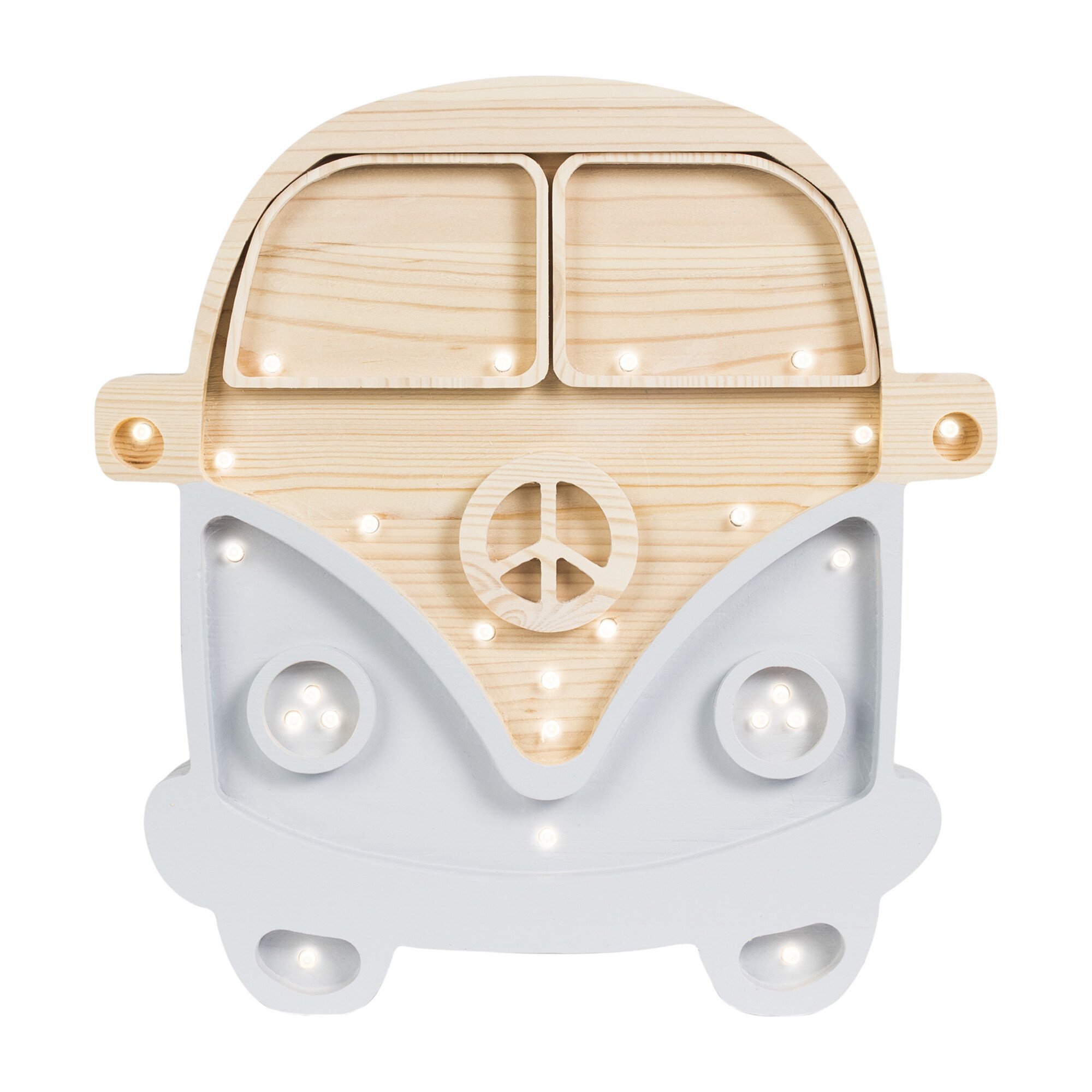 Van Lamp, Grey & Natural